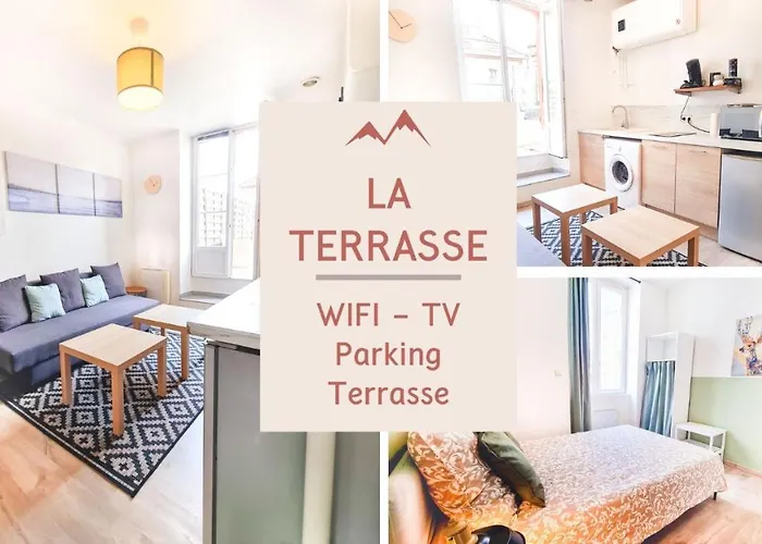 La Terrasse - Appartement Cosy Et Parking A Grenoble
